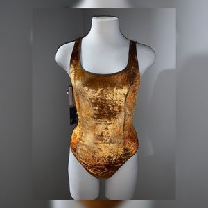 Aritzia Wilfred Free Halsey Tie Dye Bodysuit